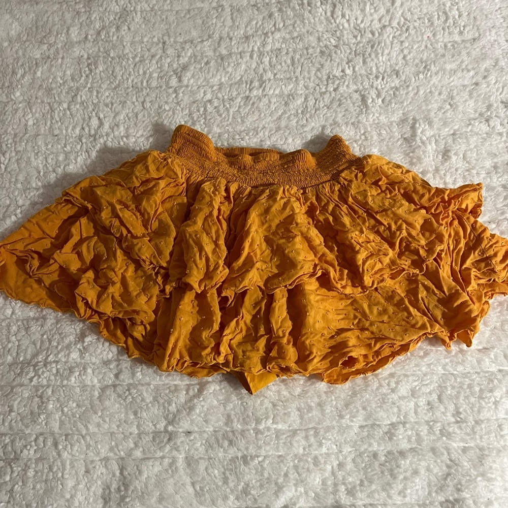 Forever 21 Yellow Skort